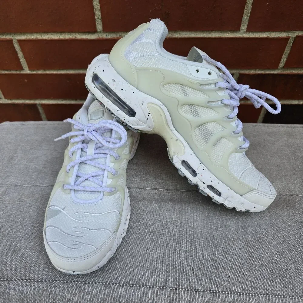 Size 8 - Nike Air Max Plus Terrascape White Pure Platinum 2022 DQ3977-100